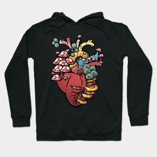 Fungi Heart by Tobe Fonseca Hoodie